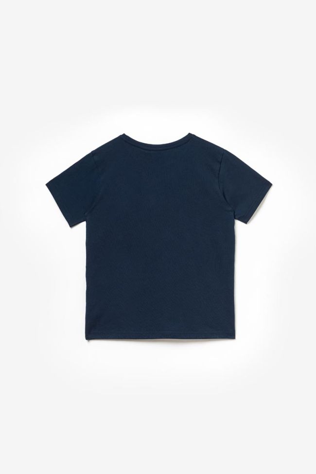 T-shirt Iowabo bleu marine imprimé