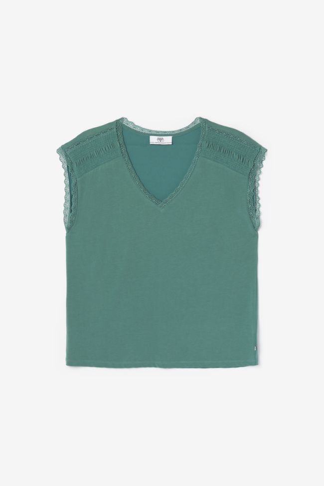T-shirt Sofia vert émeraude
