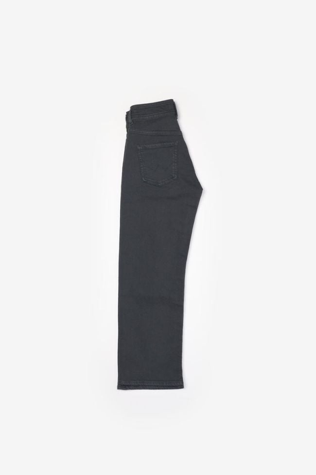 Straight-legged charcoal grey Sispo jeans