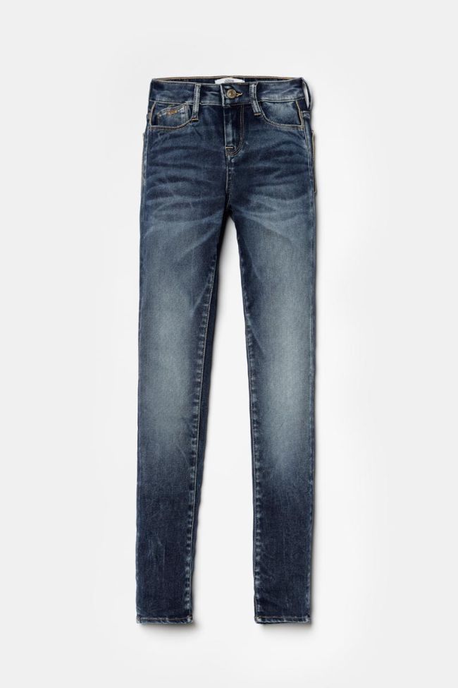 Ultra power taille haute skinny jeans bleu N°2