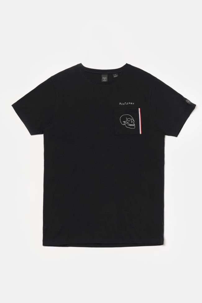 T-shirt Bouna noir brodé