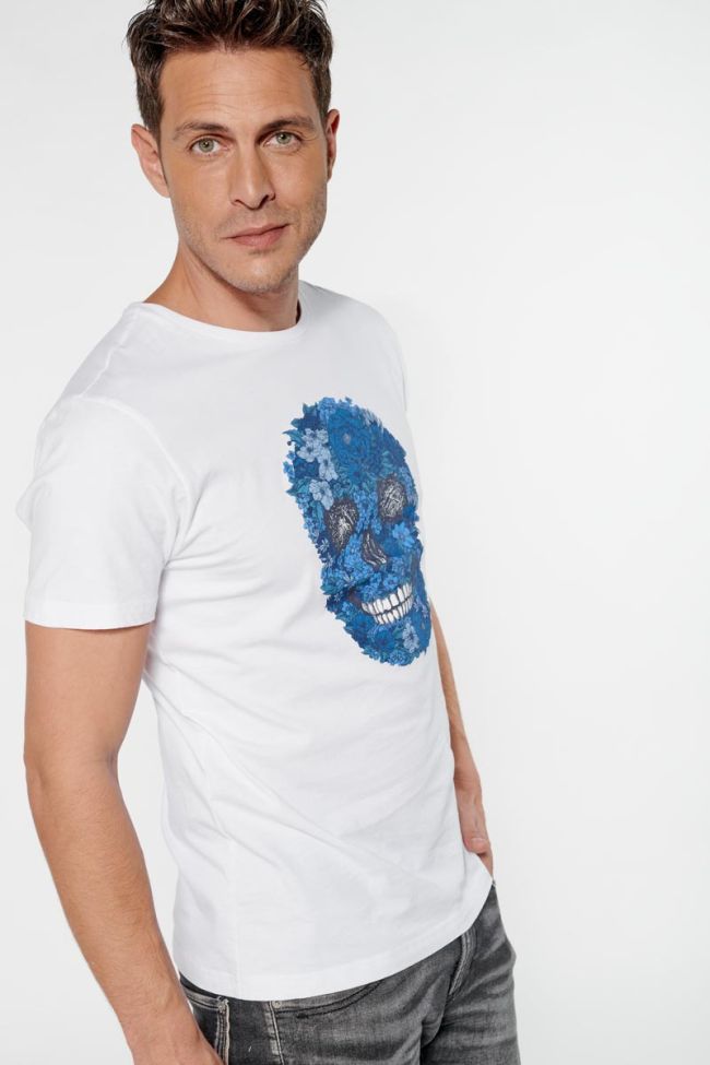 T-shirt Colima blanc imprimé