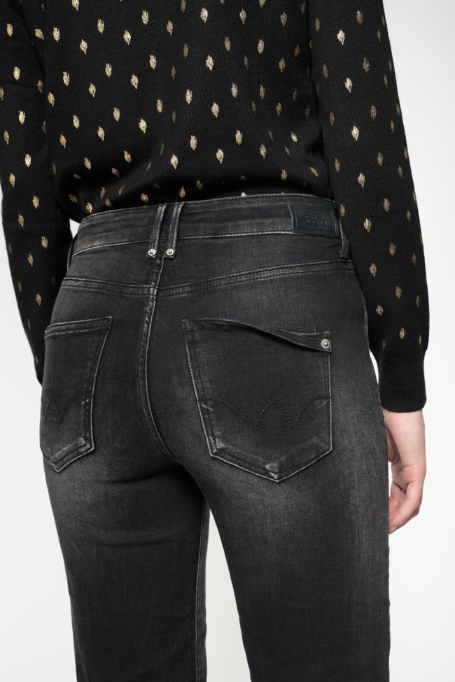Basic 400/18 mom taille haute jeans noir N°1