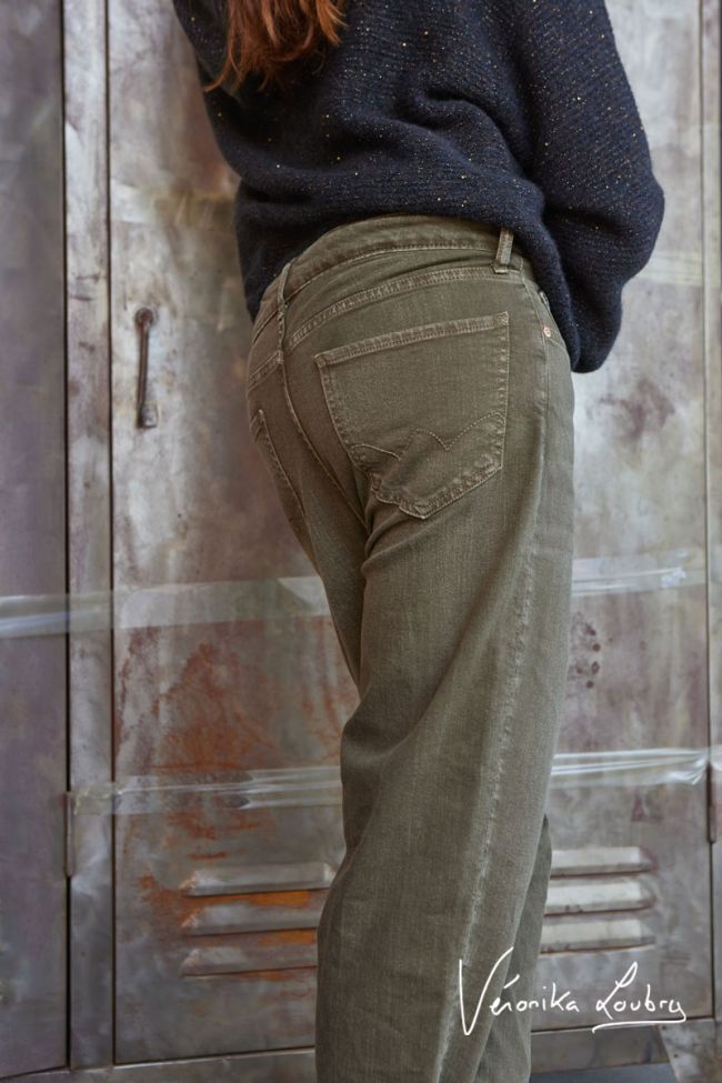 Mary boyfit jeans khaki by Véronika Loubry