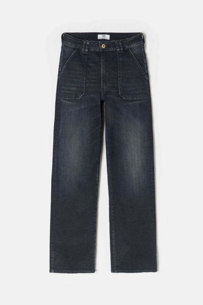 Salti pulp droit taille haute jeans bleu-noir N°1