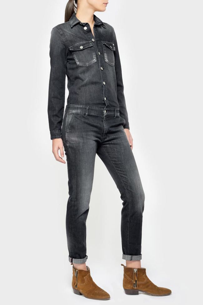 Combinaison Sena en jeans noir
