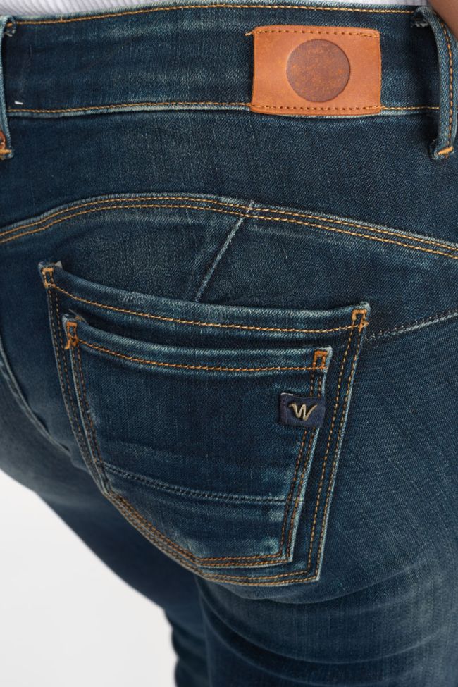 Sib pulp slim 7/8ème jeans destroy vintage bleu N°2