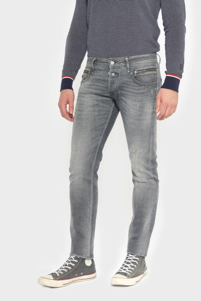 Dubbo 700/11 adjusted jeans destroy gris N°3