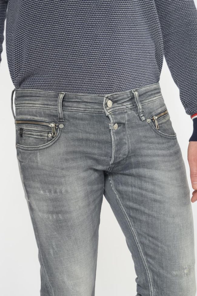 Dubbo 700/11 adjusted jeans destroy gris N°3