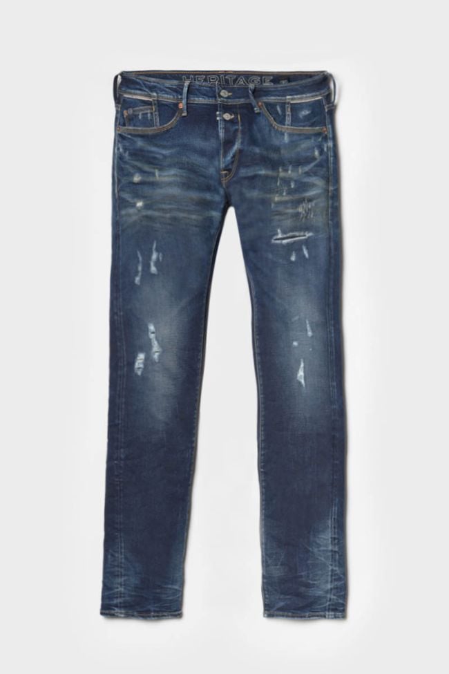 Groov 700/11 adjusted jeans destroy vintage bleu N°1