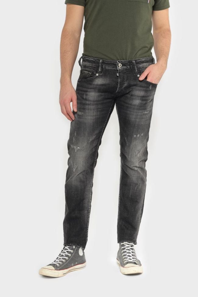 Nelson 700/11 adjusted jeans destroy noir N°1