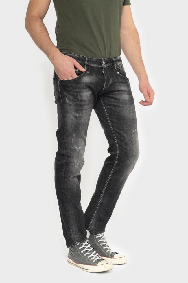 Nelson 700/11 adjusted jeans destroy noir N°1