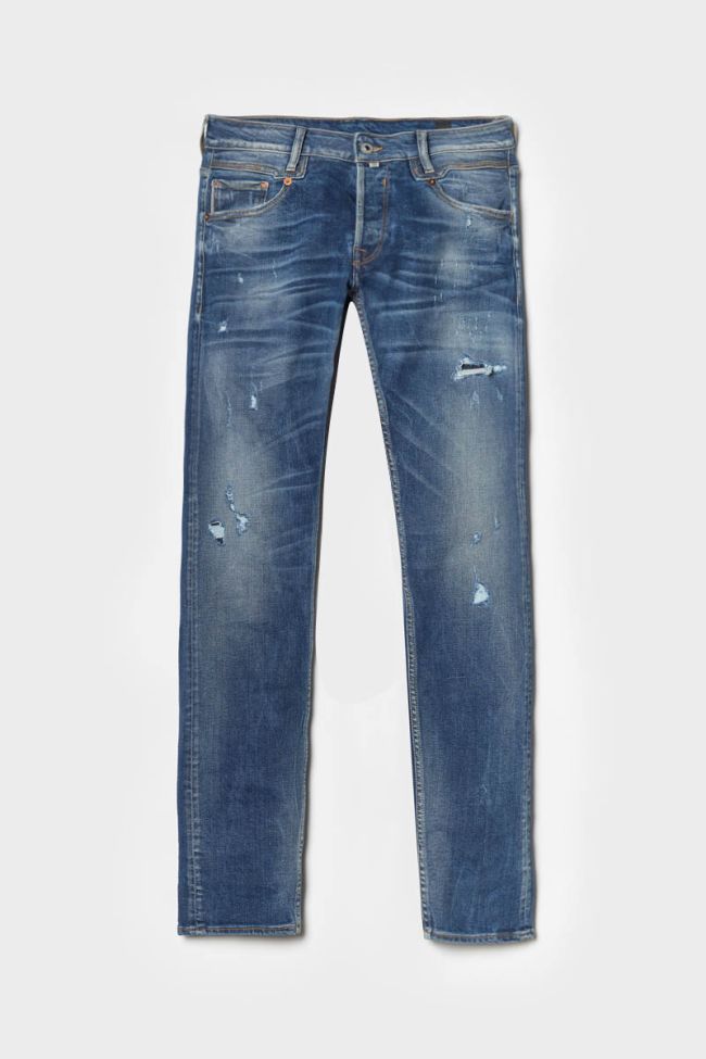 Trial 700/11 adjusted jeans destroy bleu N°2