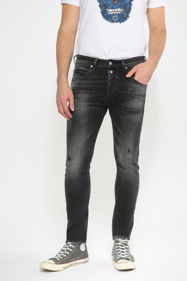 Mitzic 900/16 Tapered destroy jeans noir N°1