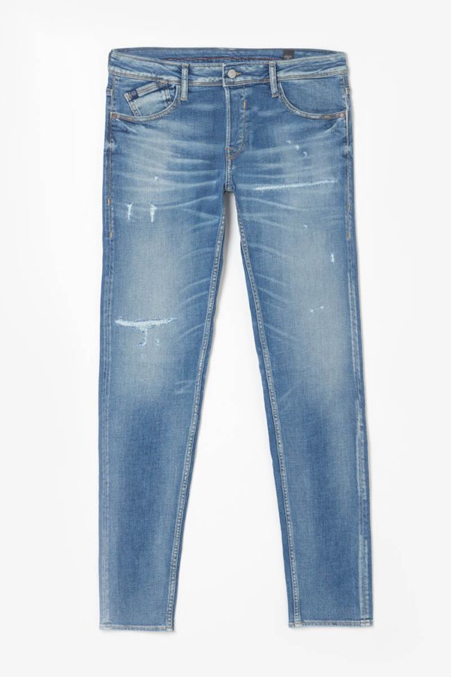 Groov 700/11 adjusted jeans destroy bleu N°4