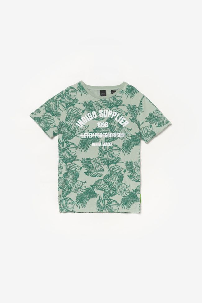 T-shirt Bansybo vert amande