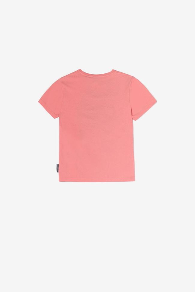 T-shirt Fresnobo rose imprimé