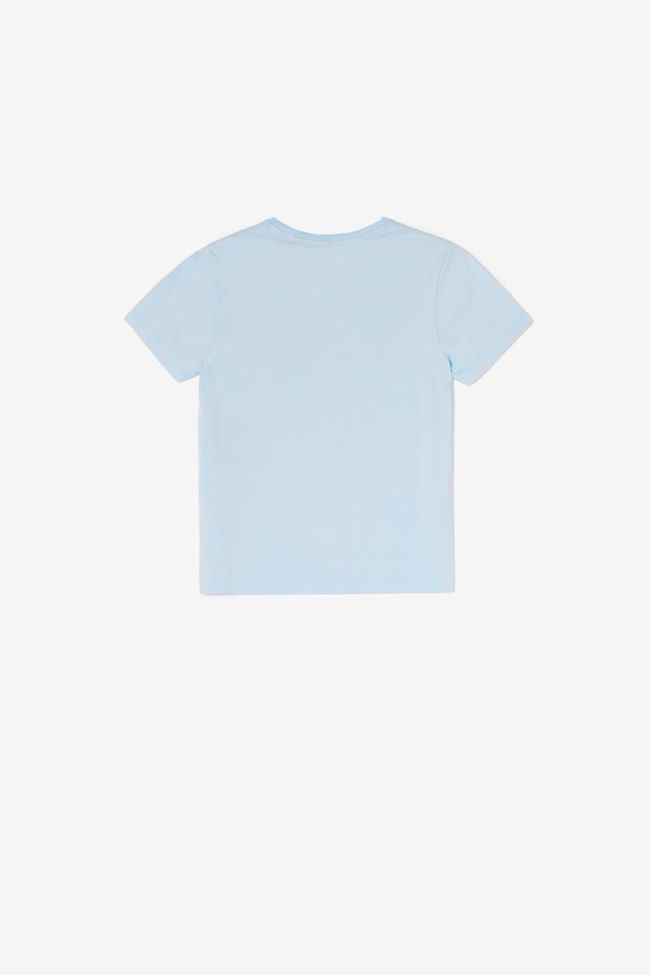 T-shirt Sikesbo bleu imprimé