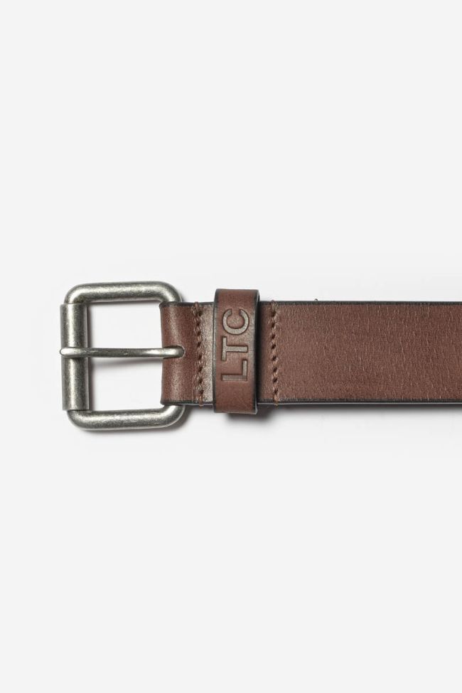 Brown leather Meral belt