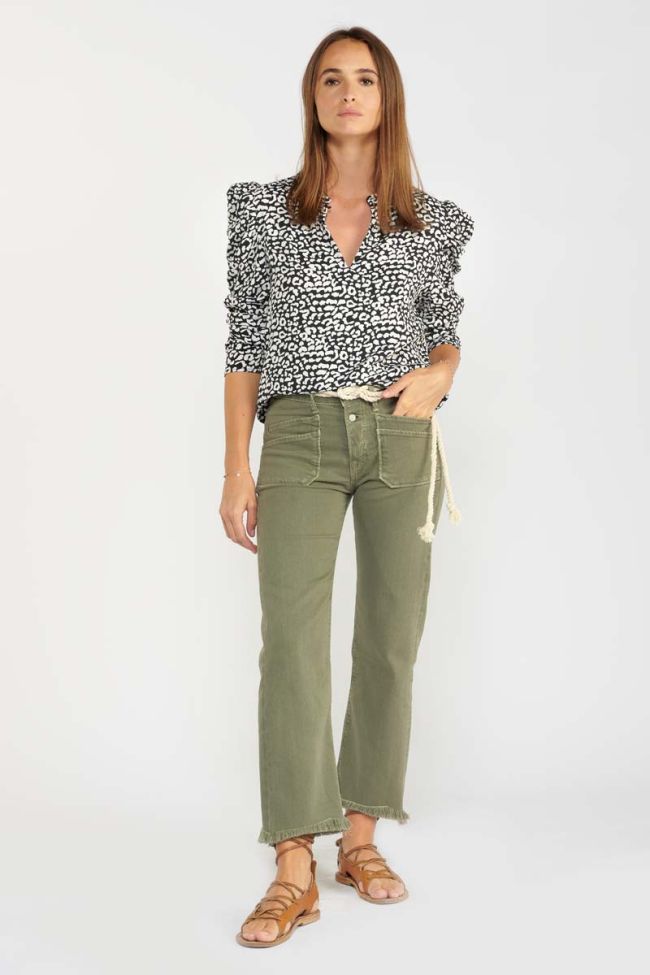 Leopard print Chama blouse
