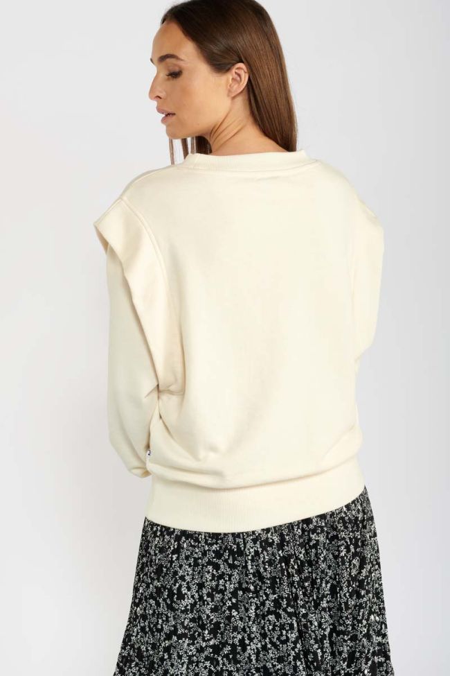 Cream Kilim sweatshirt