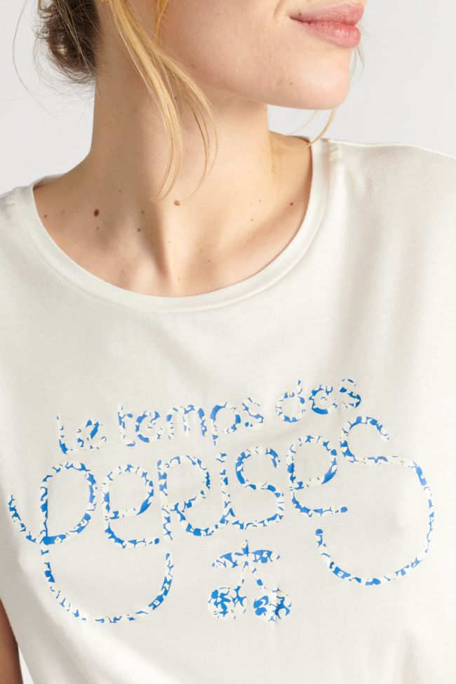T-shirt Lilia imprimé bleu