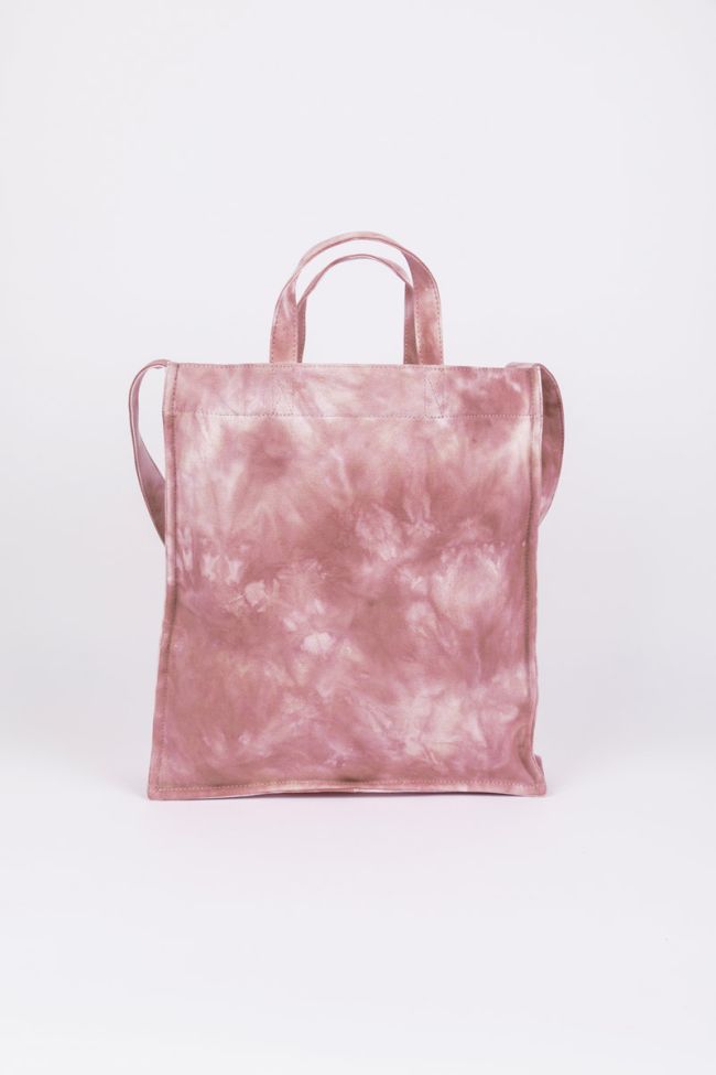 Shopping bag Lina tie and dye rose