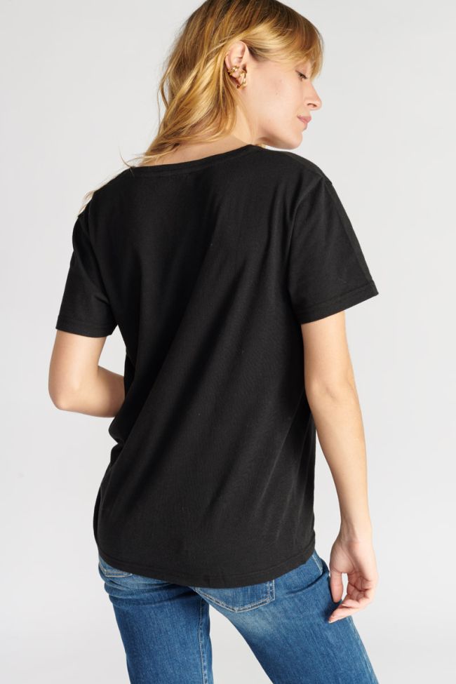 T-shirt Preciosa noir