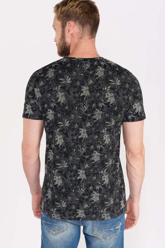 Black flower print Drift t-shirt