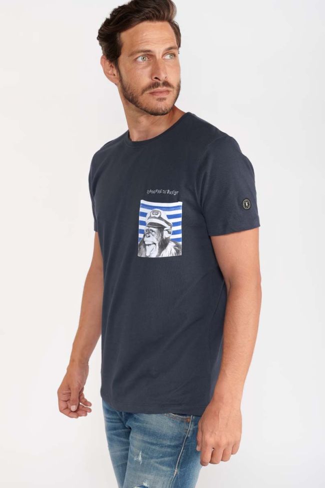 T-shirt Foster bleu marine