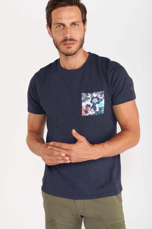 T-shirt Siba bleu marine