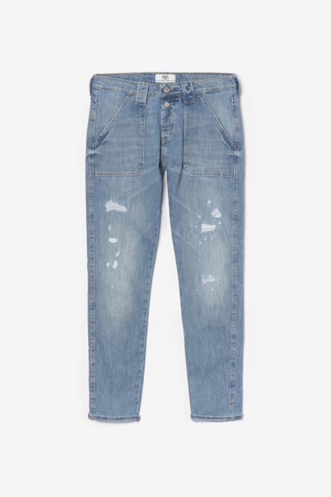 Cara 200/43 boyfit jeans destroy bleu N°4