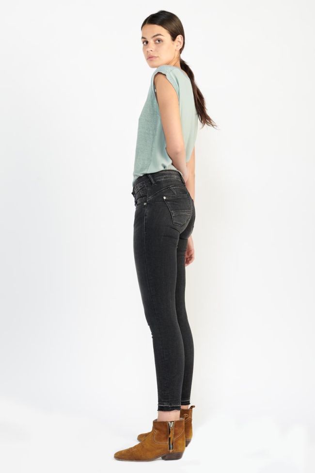 Kama pulp slim 7/8ème jeans noir N°1