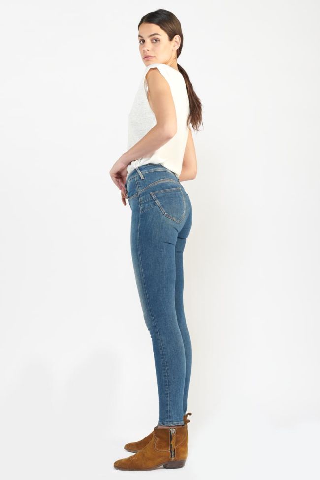 Pulp slim high waist jeans blue N°2