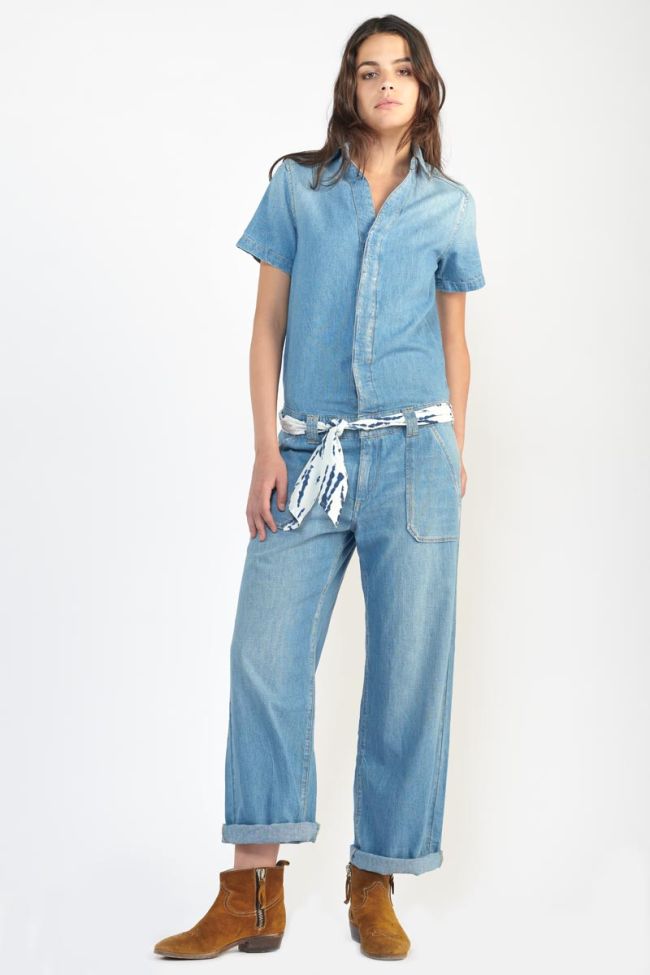 Combinaison pantalon Wagga en jeans bleu clair