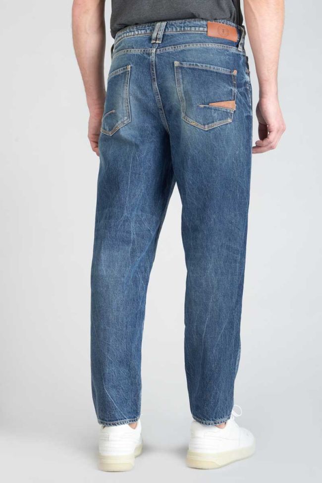 1998 Basic 7/8ème jeans vintage destroy bleu N°2