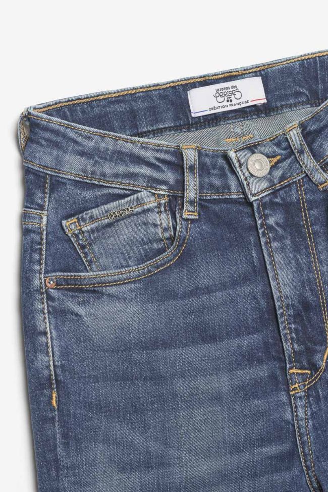 Basic 400/12 mom taille haute 7/8ème jeans bleu N°2