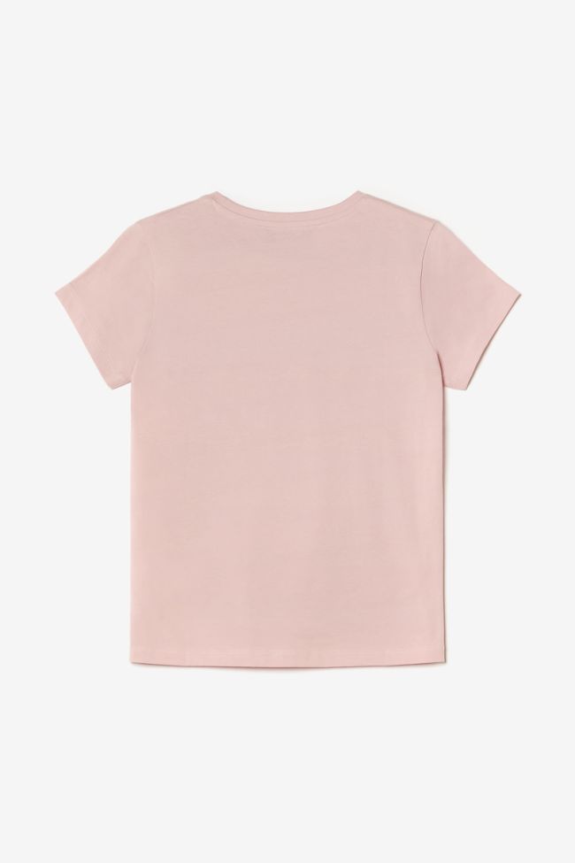 T-shirt Frankiegi rose clair imprimé