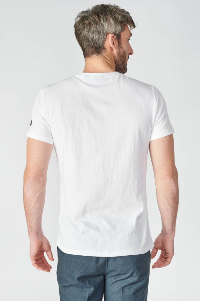 T-shirt Casi blanc imprimé