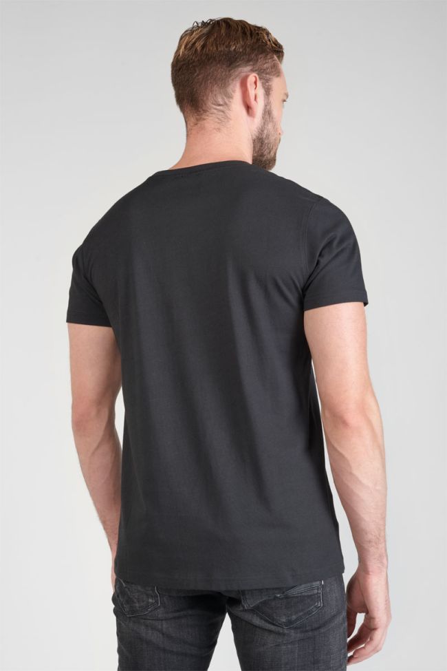 T-shirt Velk noir imprimé