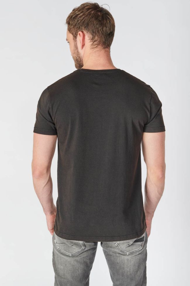 T-shirt Vladim noir imprimé