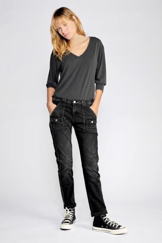 Gini 200/43 boyfit jeans noir N°1