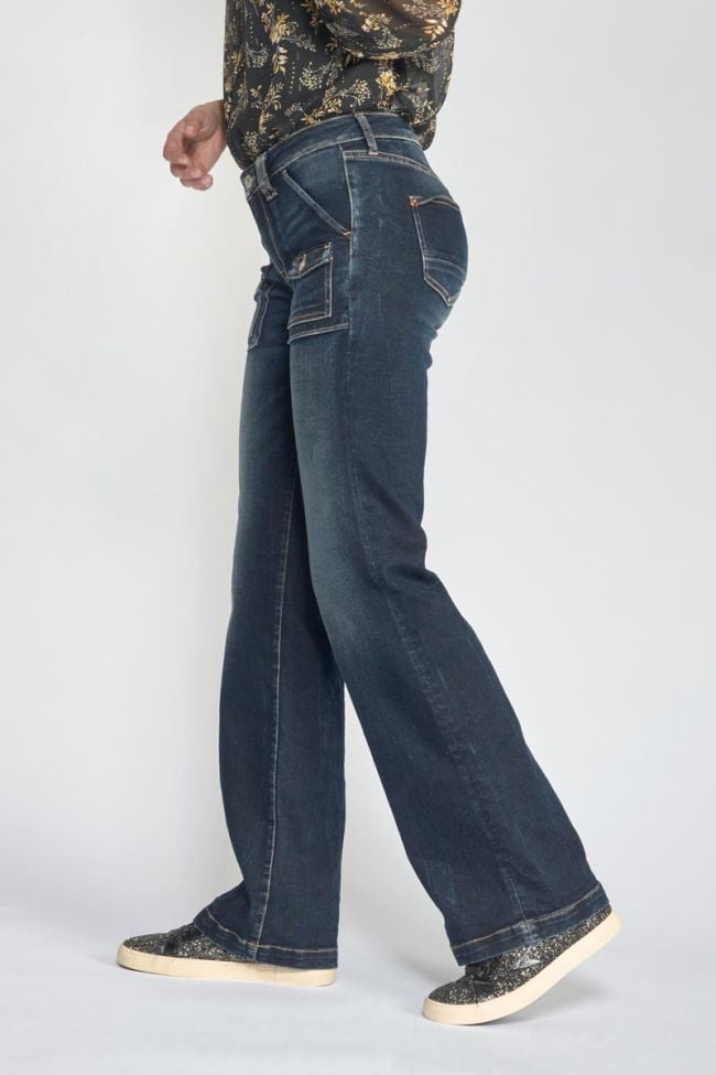 Efter flare jeans vintage bleu N°1