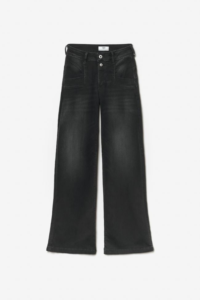 Fonzy pulp flare taille haute jeans noir N°1