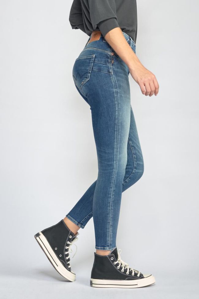 Ich pulp slim taille haute 7/8ème jeans bleu N°4