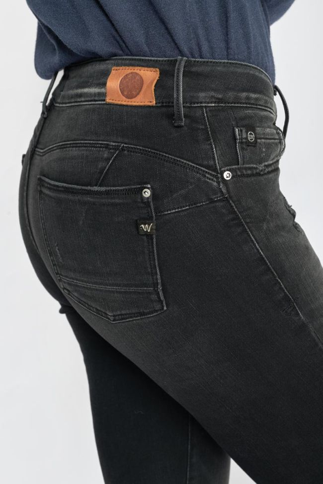 Meteors pulp slim 7/8ème jeans noir N°1