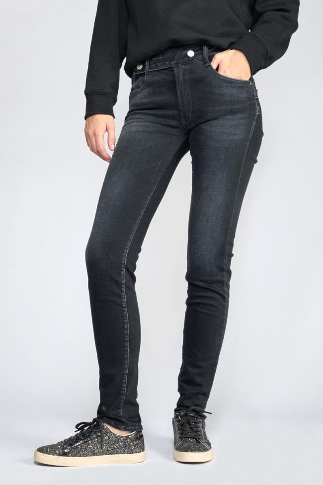 Penny pulp slim taille haute jeans bleu-noir N°1