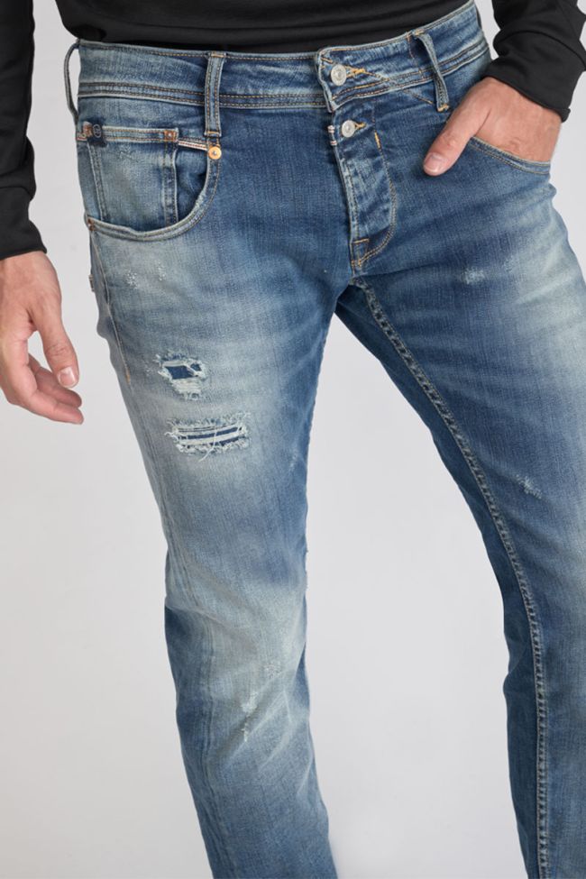 Bellarys 800/12 regular jeans destroy vintage bleu N°3