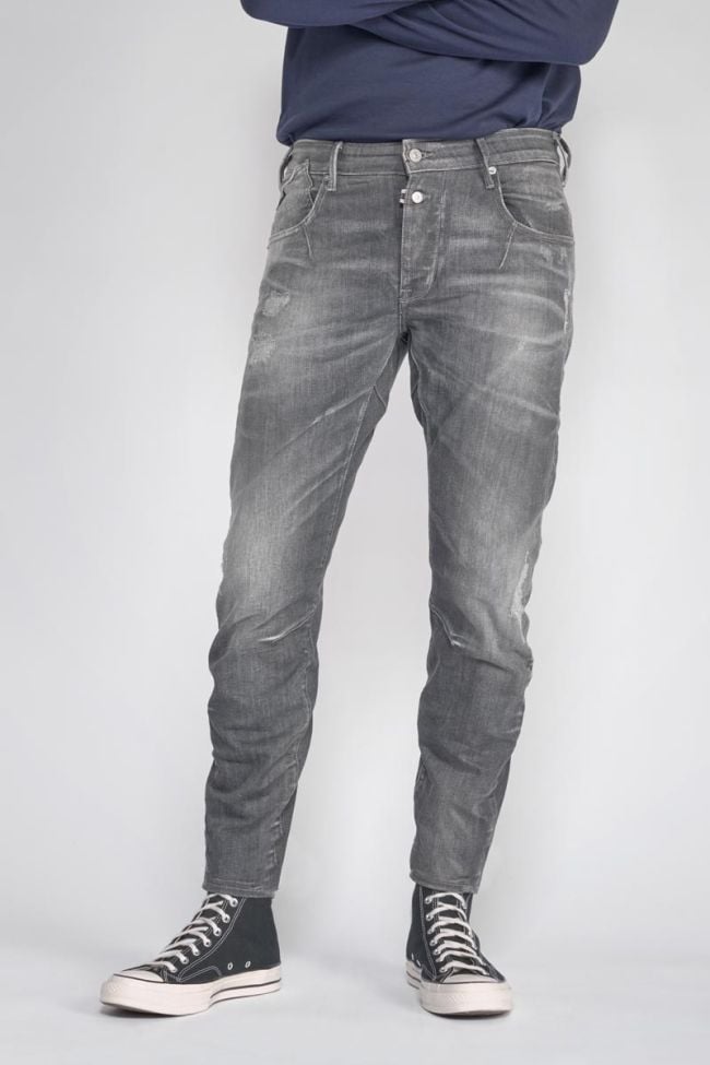 Alost 900/3 tapered arqué jeans destroy gris N°1