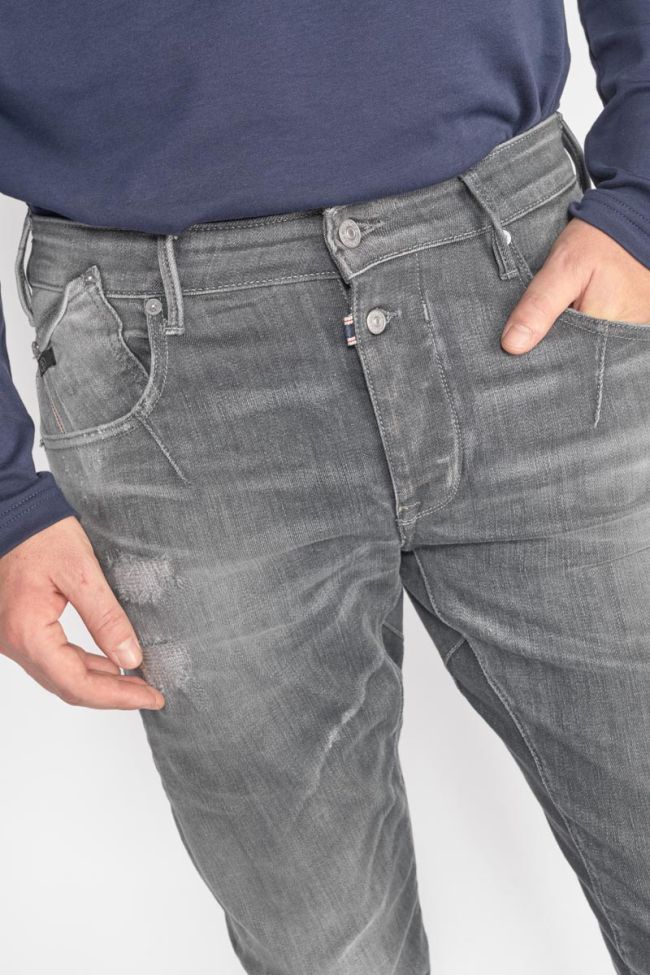 Alost 900/3 tapered arqué jeans destroy gris N°1